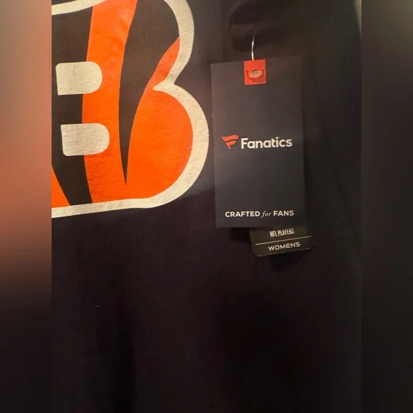 Cincinnati Bengals Ja’Marr Chase V-Neck Shirt Jersey (Shersey) from Fanatics NWT - Picture 5 of 5